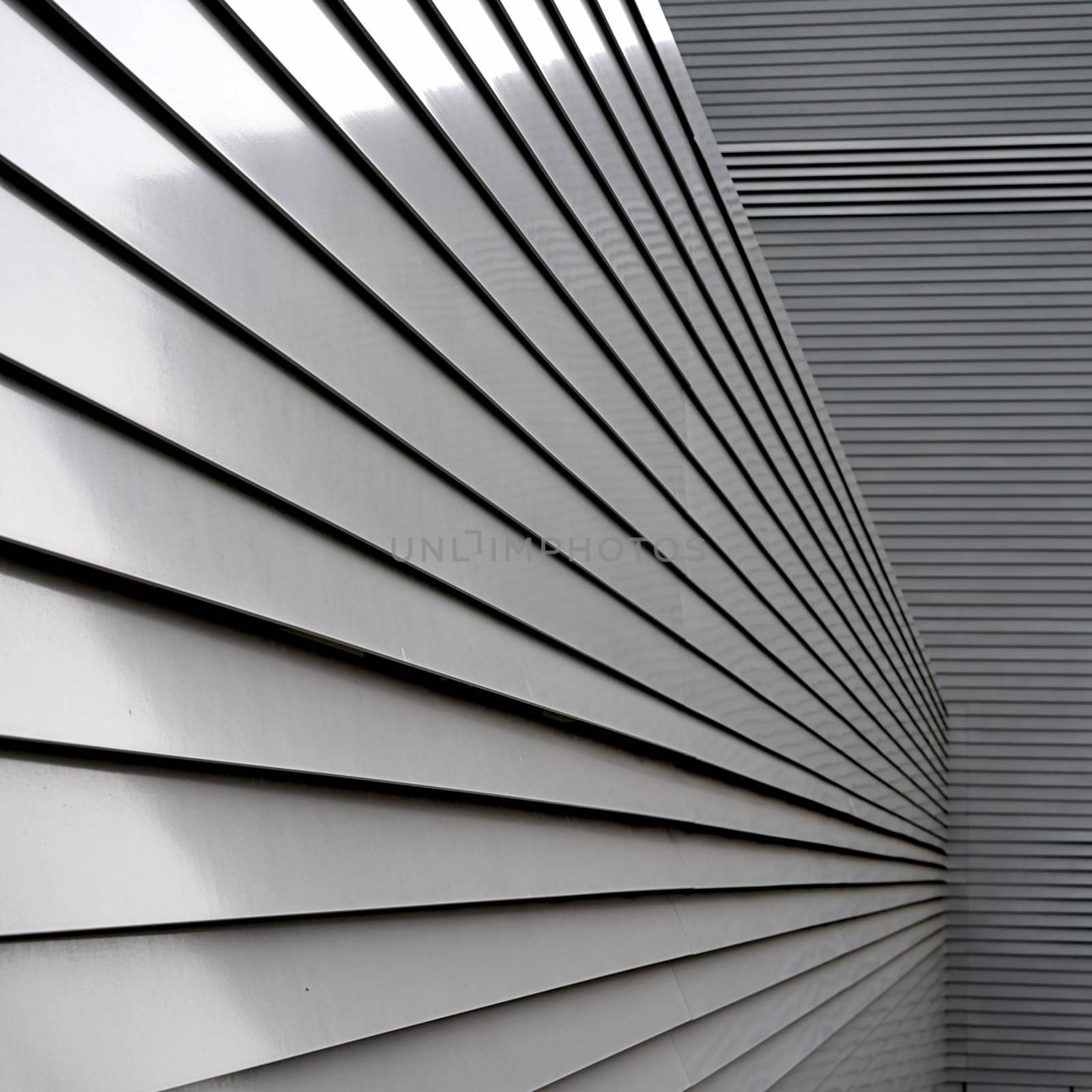 Facade made of aluminium on an office building in Cologne