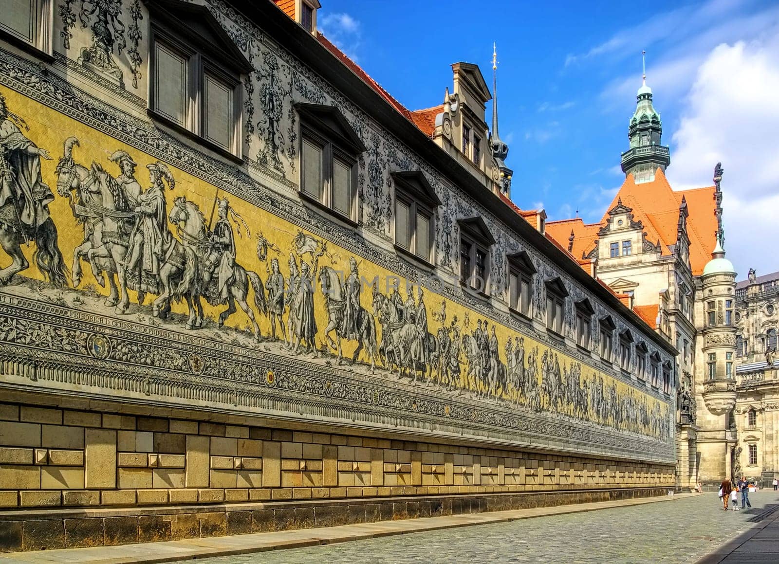 Dresden Fürstenzug - Dresden Procession of Princes 01