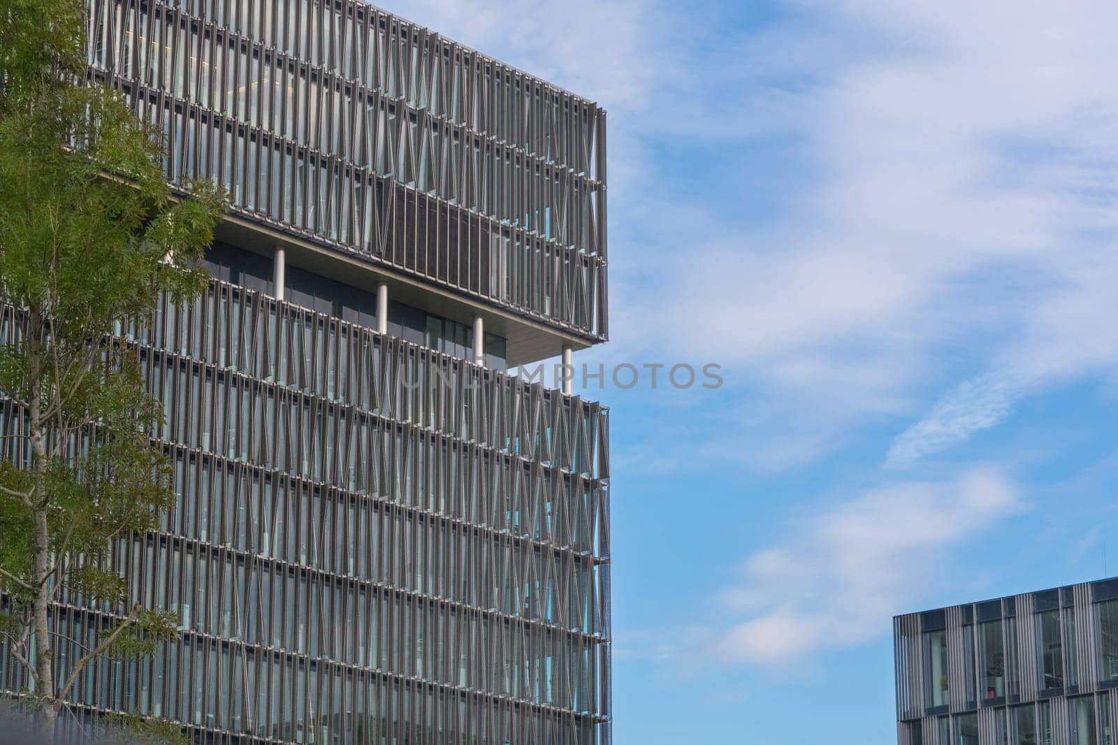 View office buildings with modern architecture. Business and success concept.