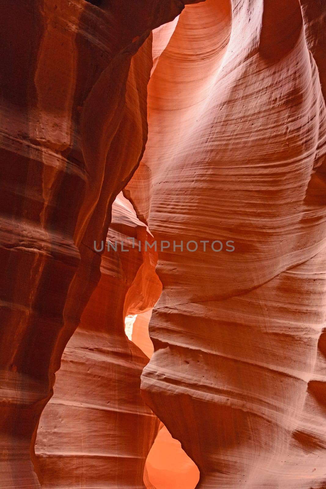 Colorful Walls of a Antelope Canyon in Arizona