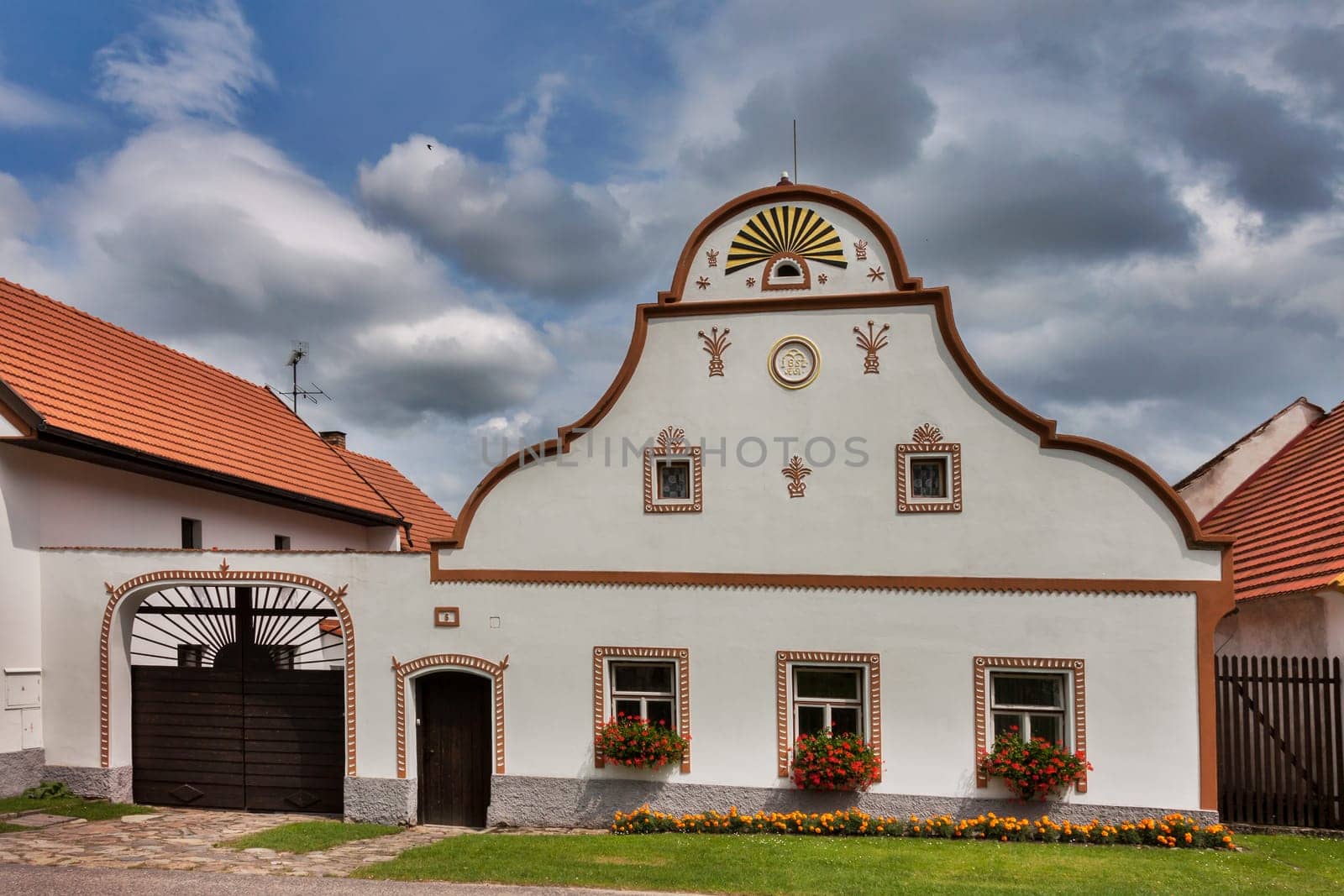 Czech Republic - UNESCO village Holasovice in South Bohemia