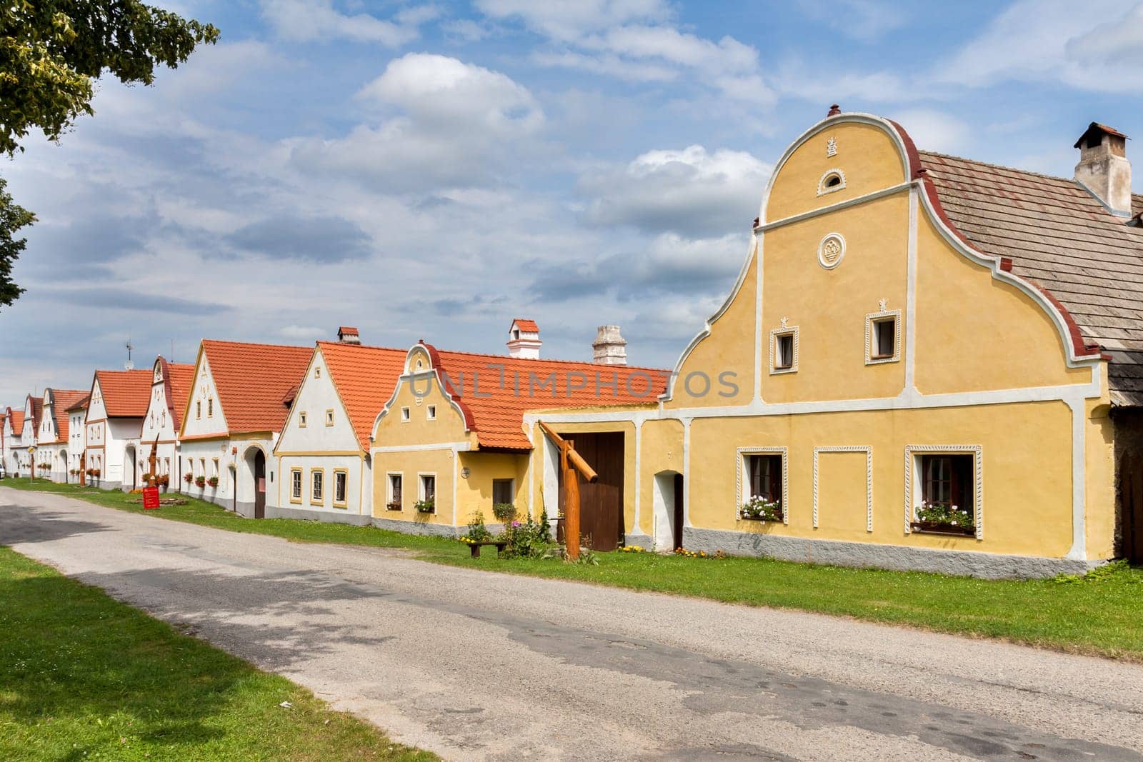 Czech Republic - UNESCO village Holasovice in South Bohemia
