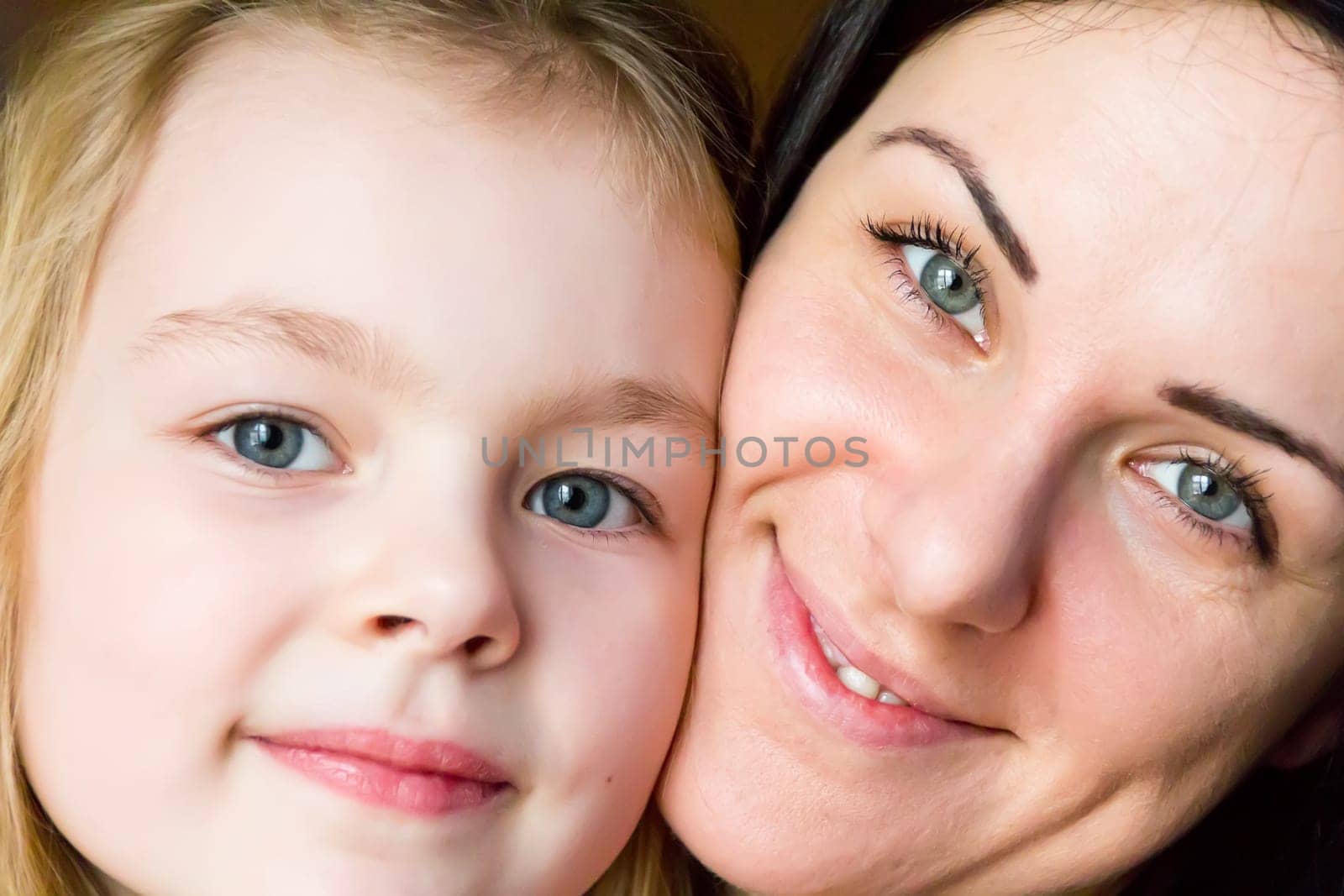 Photo of happiest mother and daughter