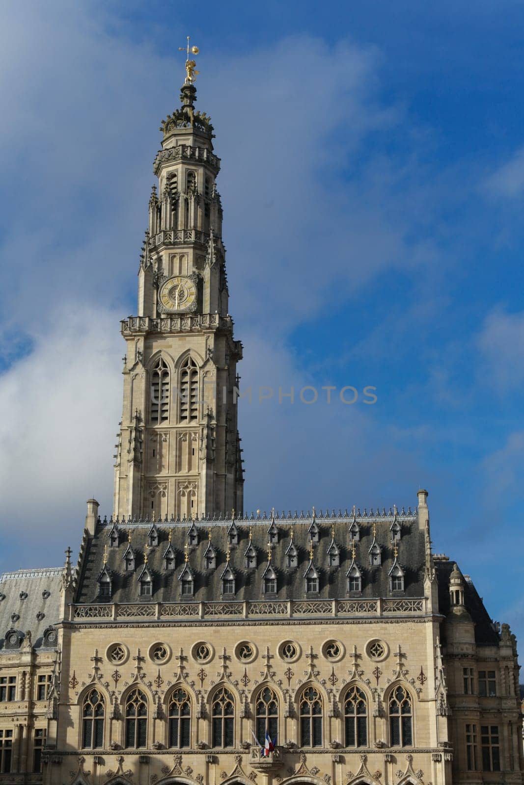 The townhall at the Heroes place in the French Arras
