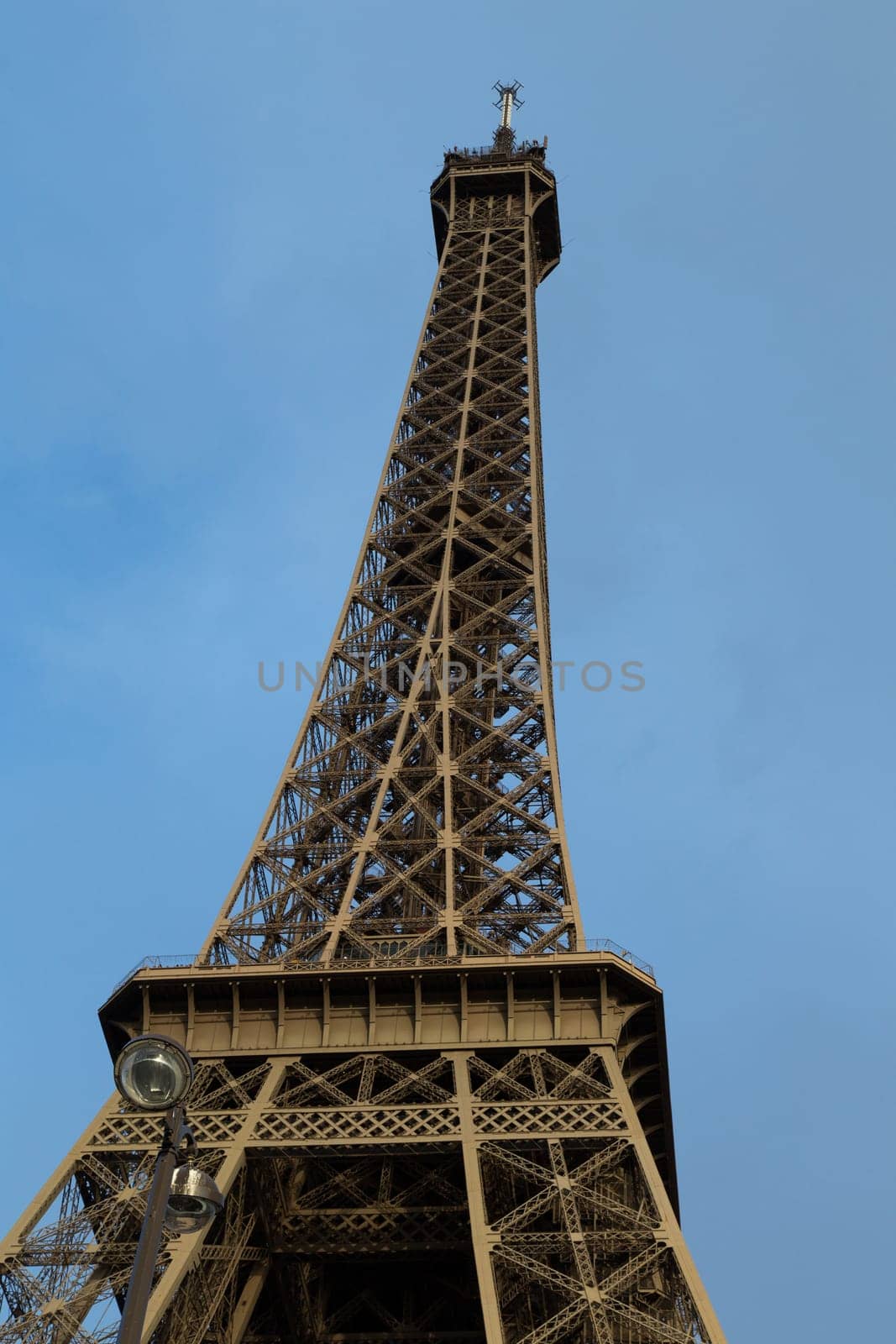 Eiffel Tower in Paris France seen from the Seine River