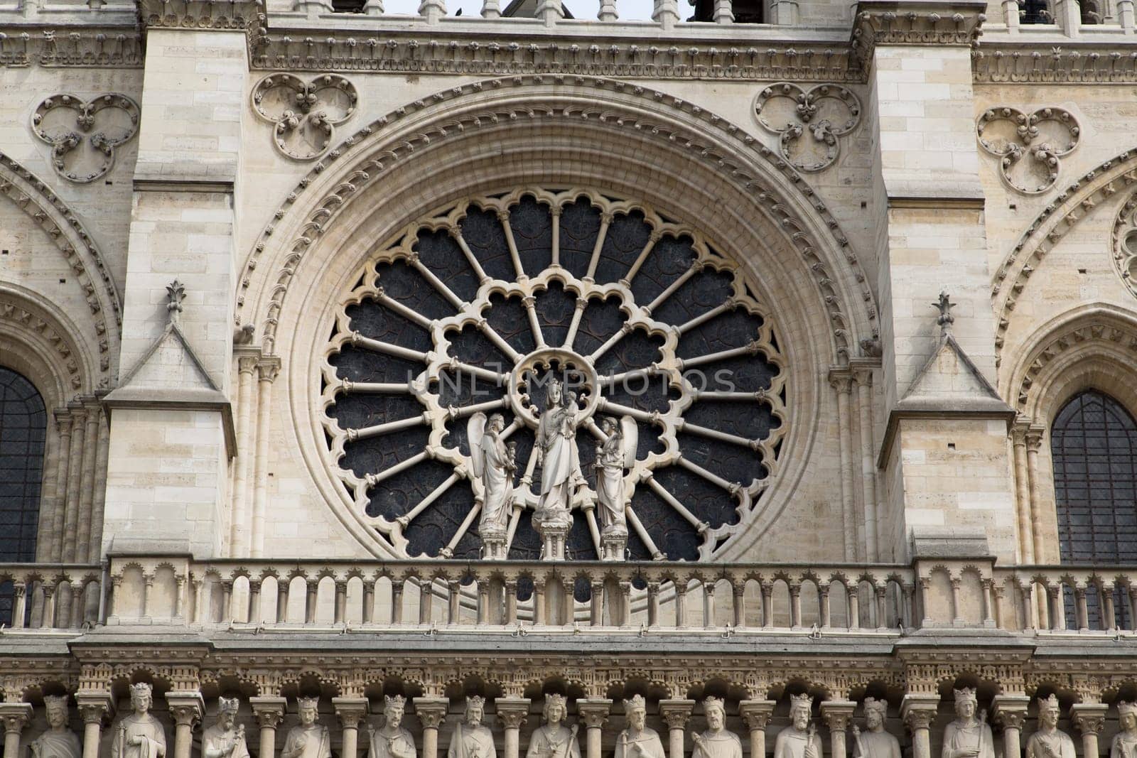The Notre Dame Cathedral in Paris - France