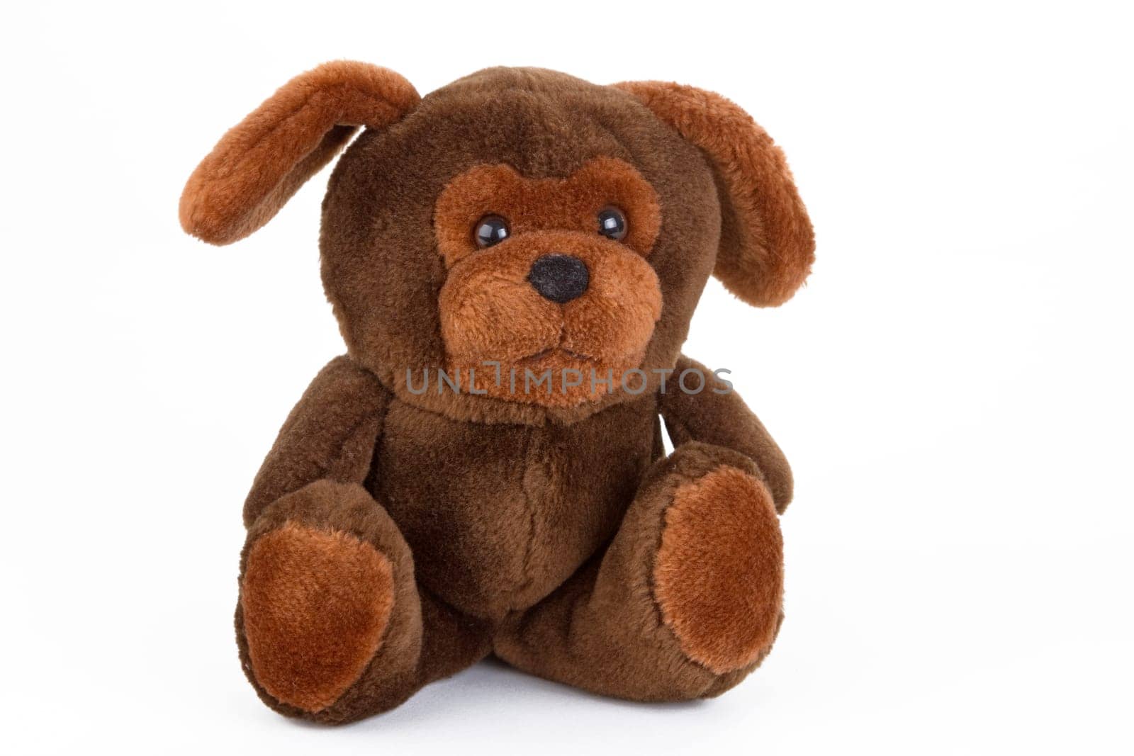 Stuffed toy exempted on white background