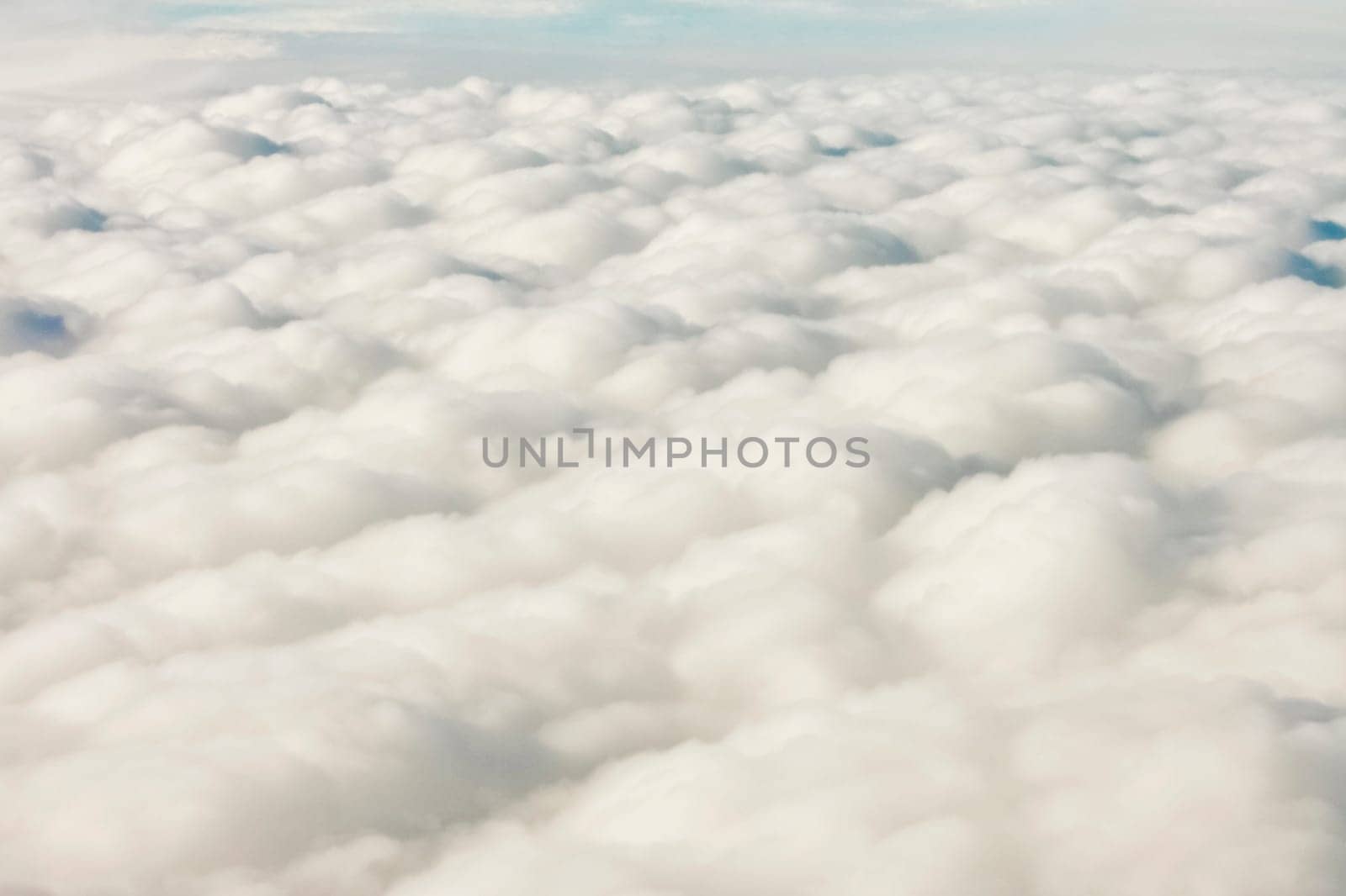 Aerial sky and clouds background