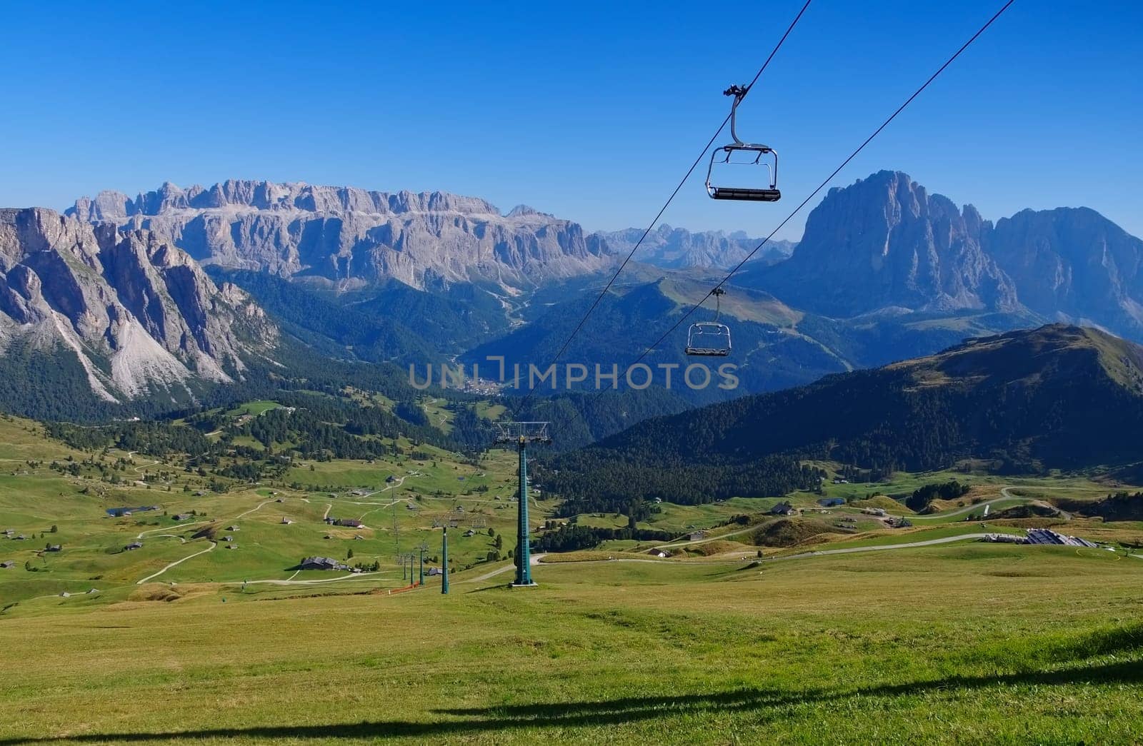 Sella Group in the Italian Dolomites - Sella group mountains in italian Dolomites