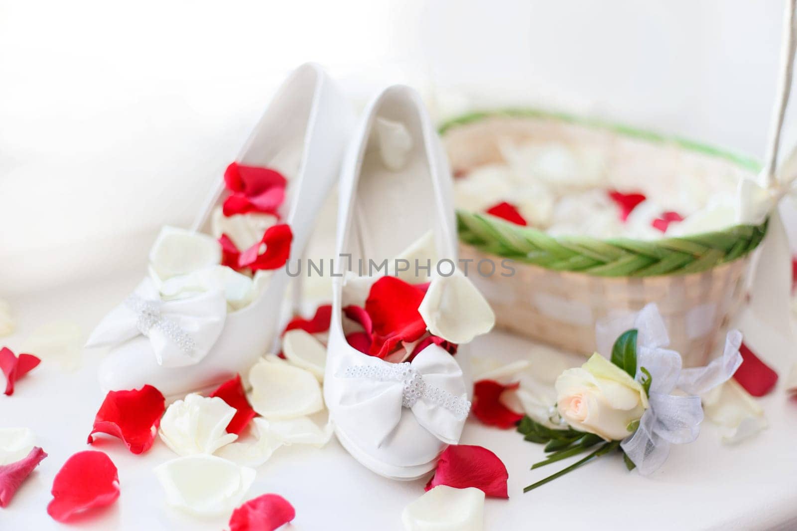 Elegant and stylish bridal shoes