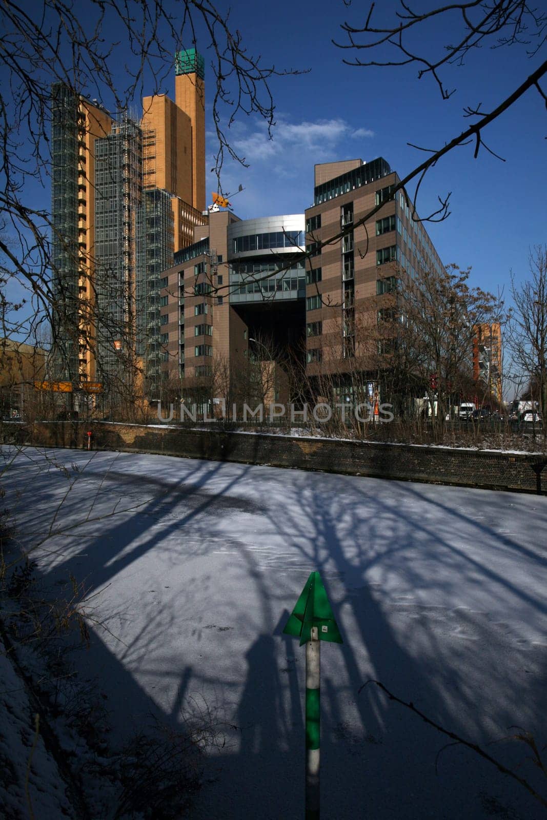 Potsdamer Platz in winter