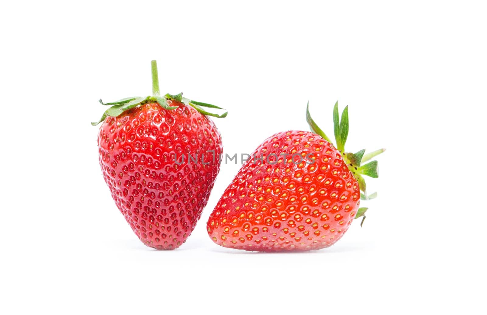 strawberry isolated over white