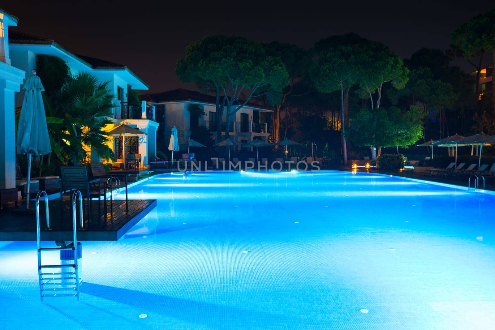 Swimming pool of luxury hotel