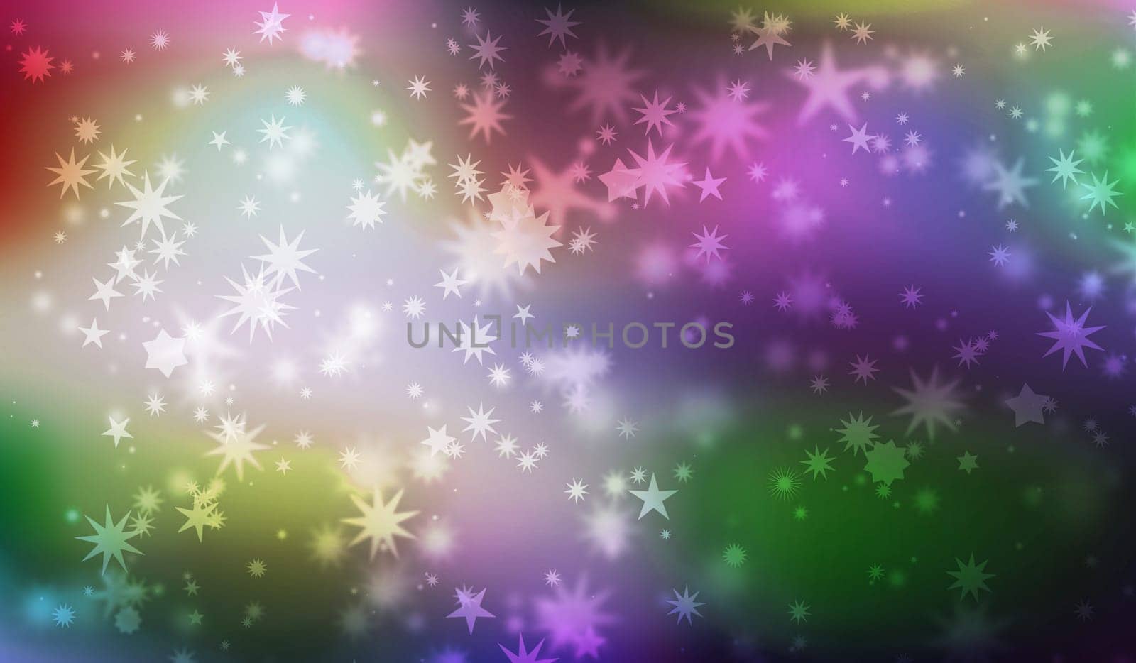 Christmas star card design