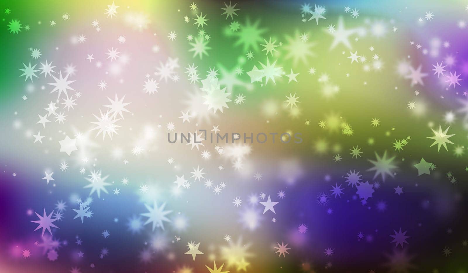 Christmas star card design