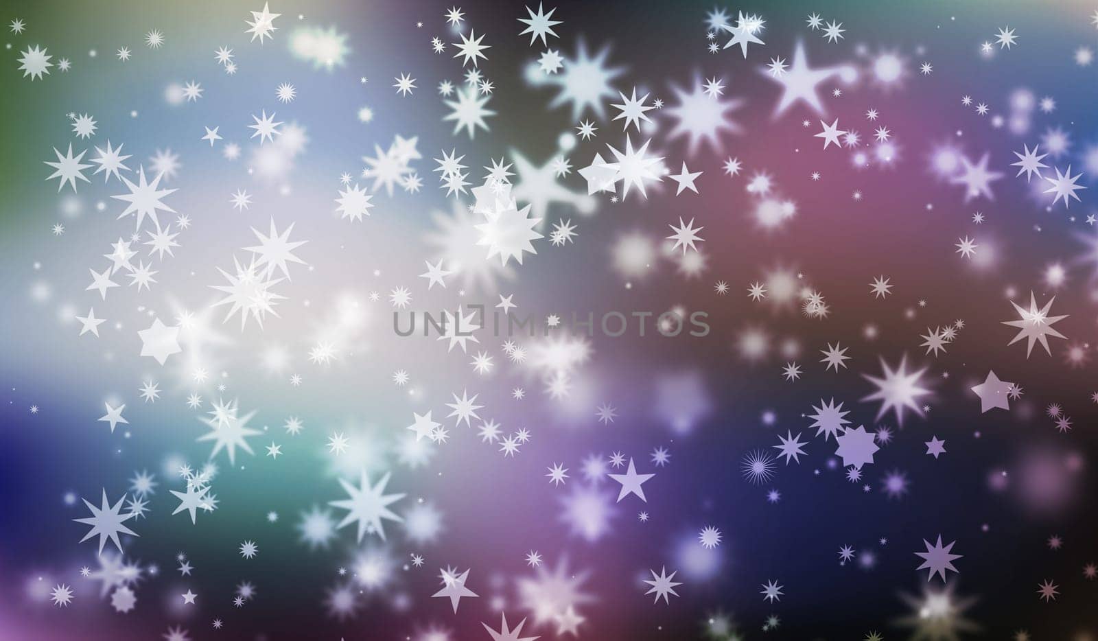 Christmas star card design