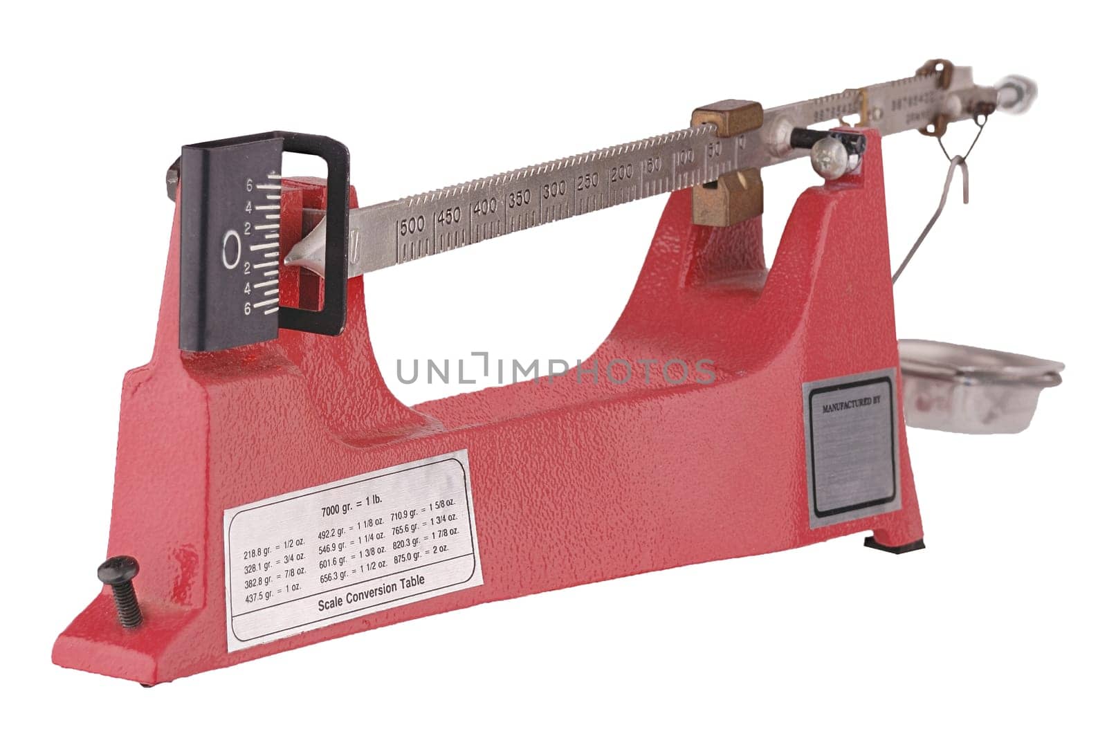 Od style red Gun powder balance