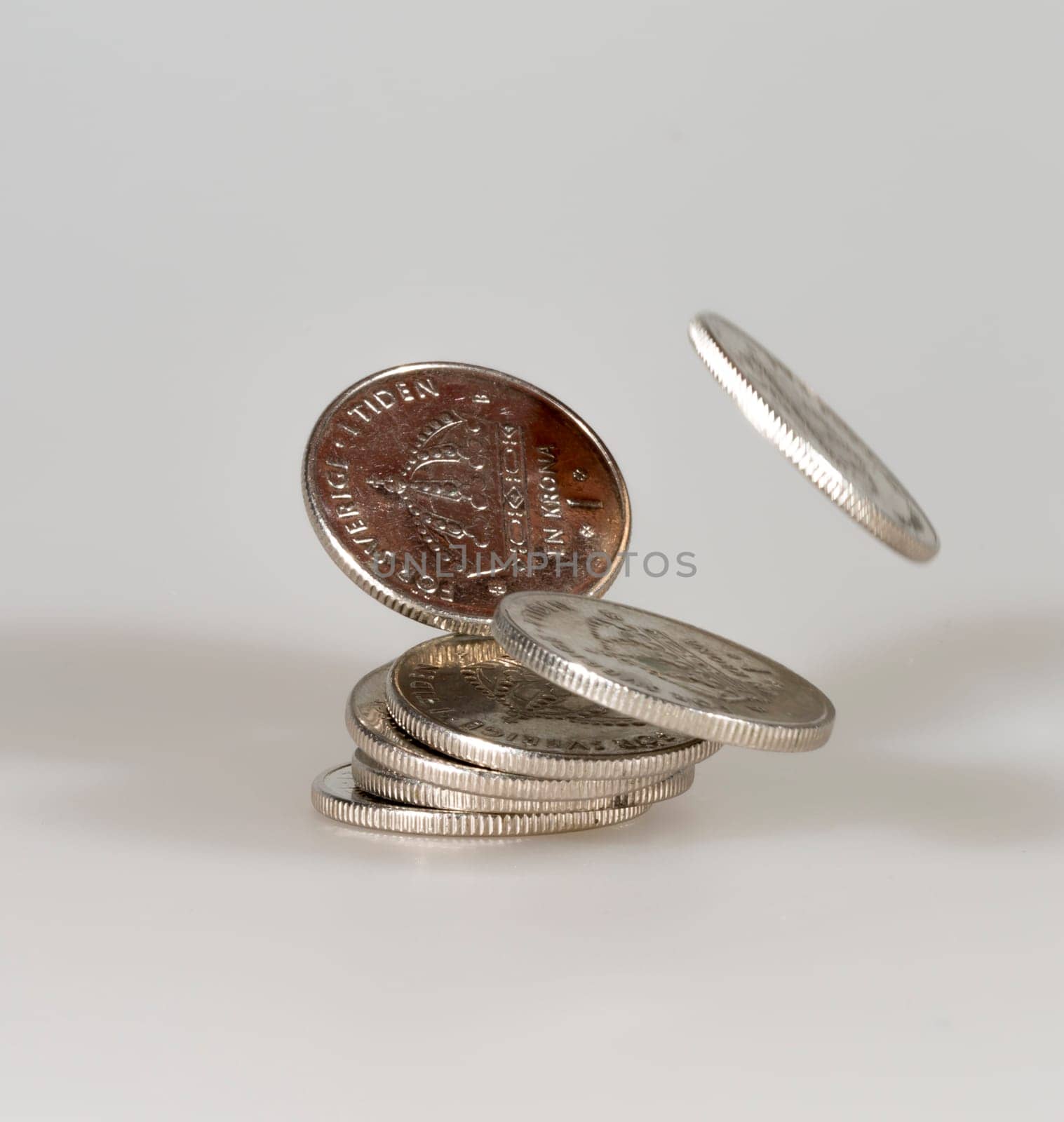 Swedish One Krona Coins