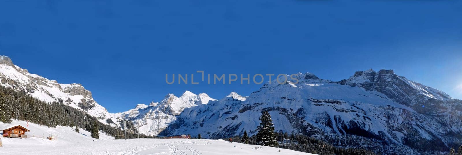 Oeschinen in the Panorama
