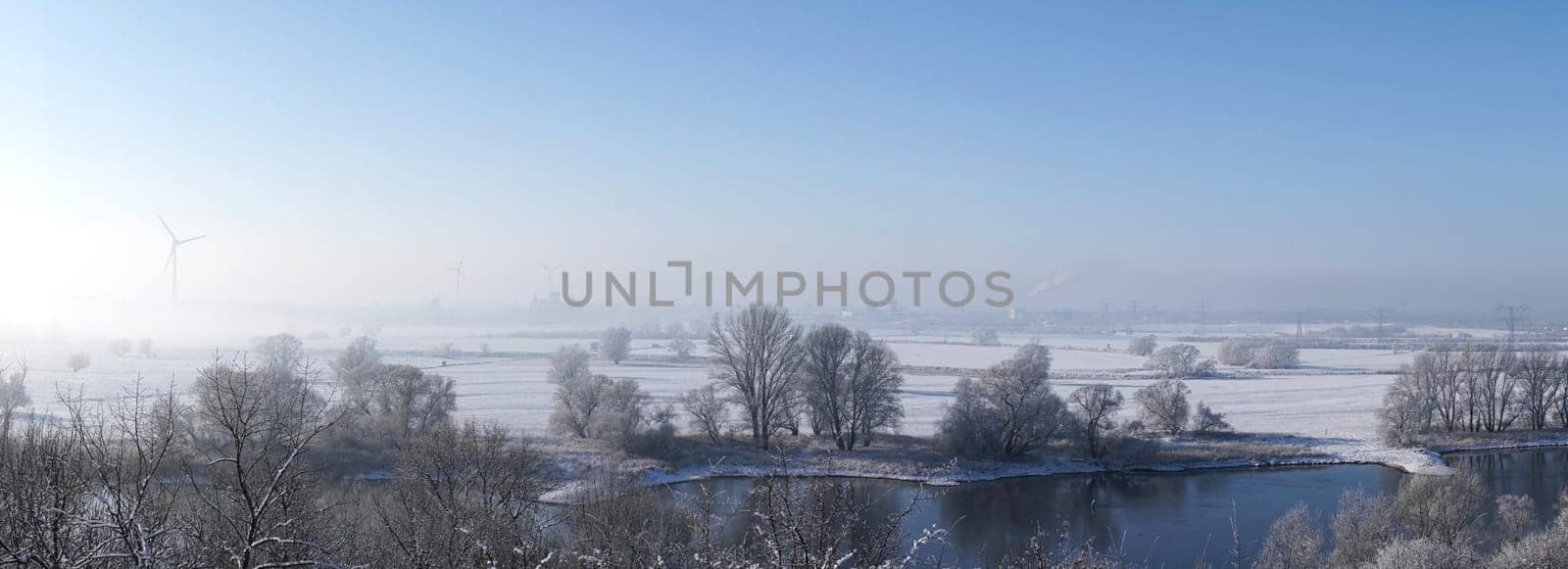View of the Elbe near Magdeburg