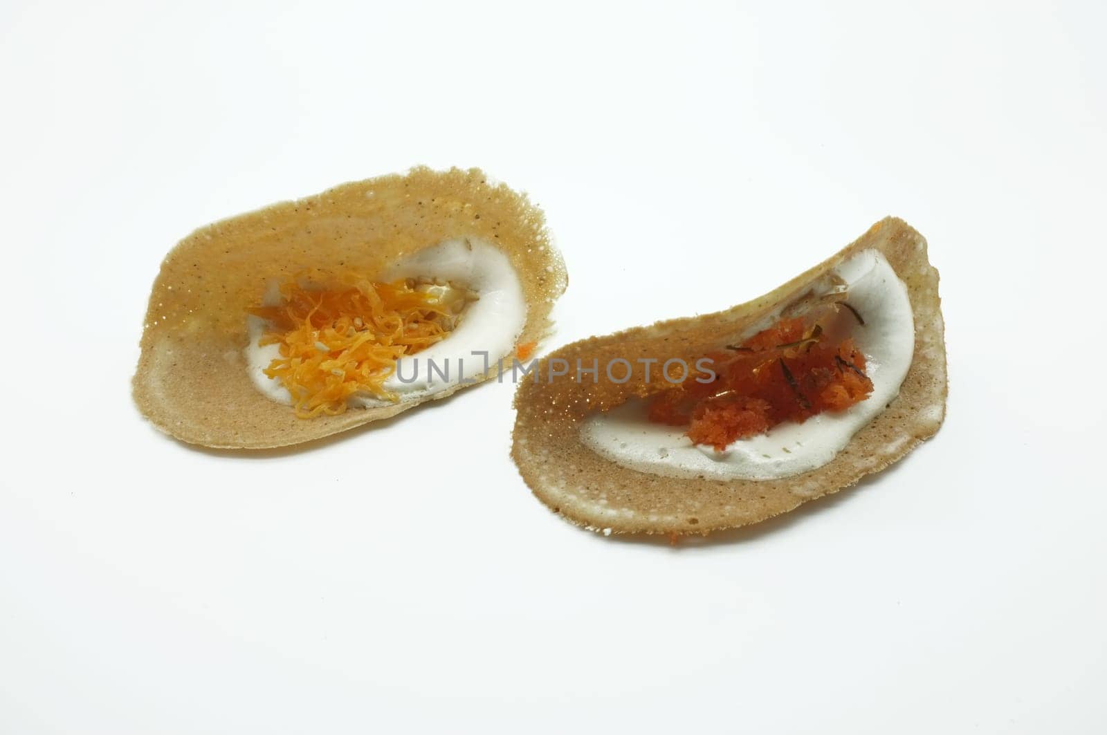 Thai crispy pancake, Thai crepes, Khanom bueang, Thai dessert