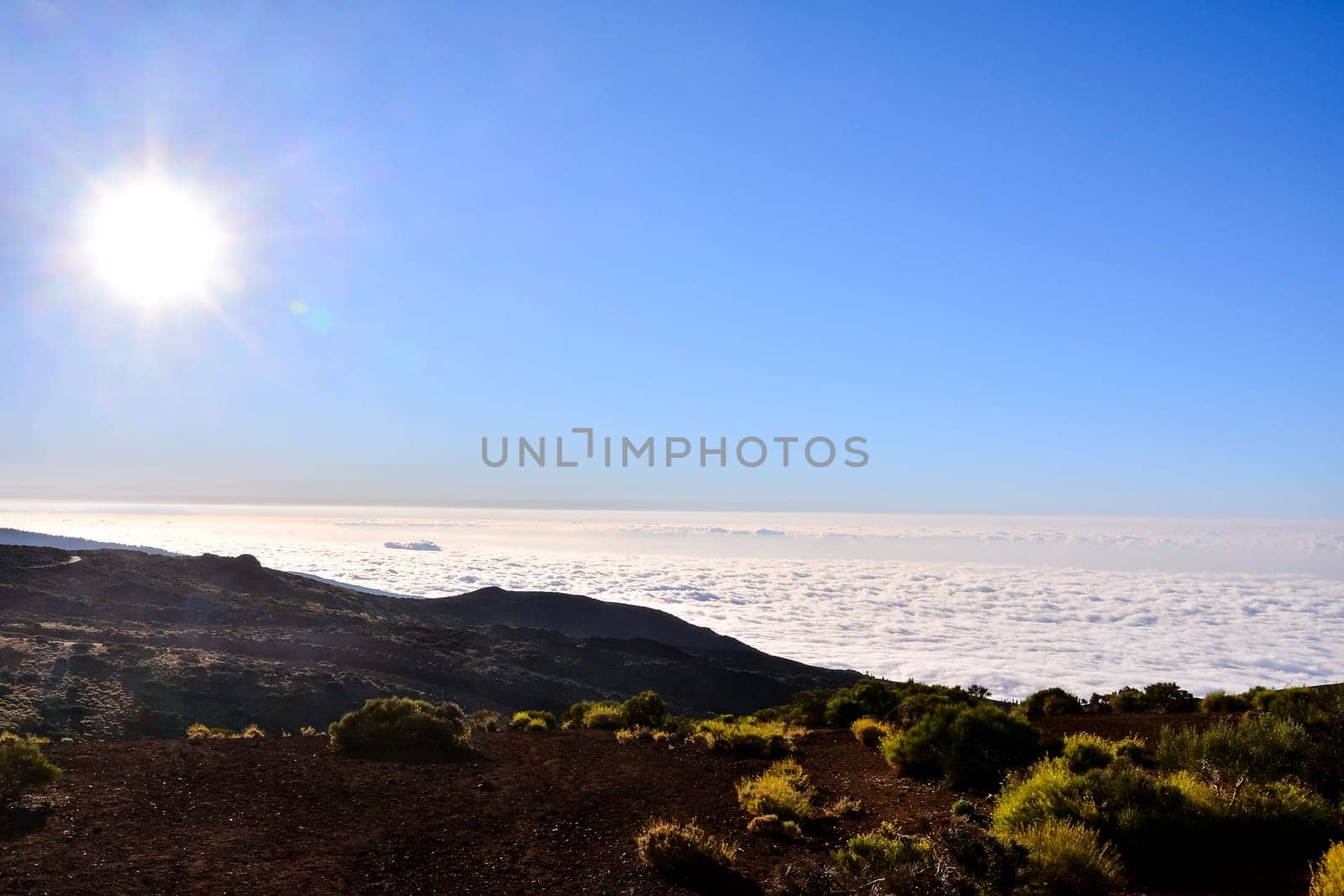 Teide National Park in Tenerife at Canary Islands