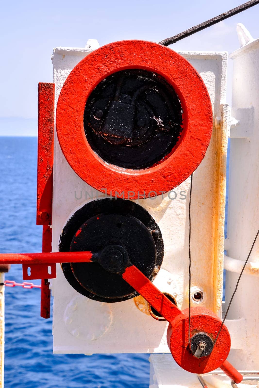 Photo Picture of an Old Industrial Puley