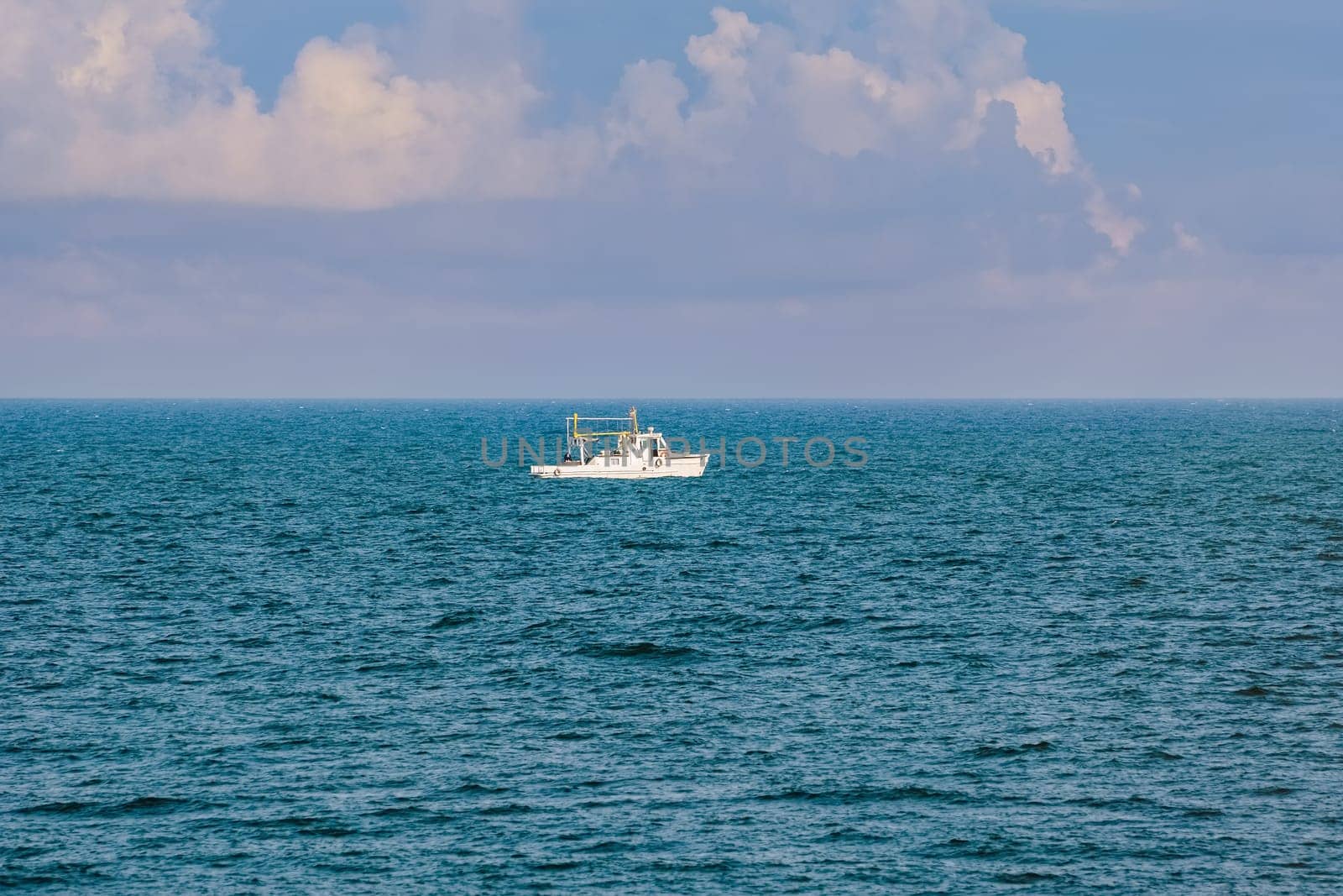 Work Boat in the Black Sea