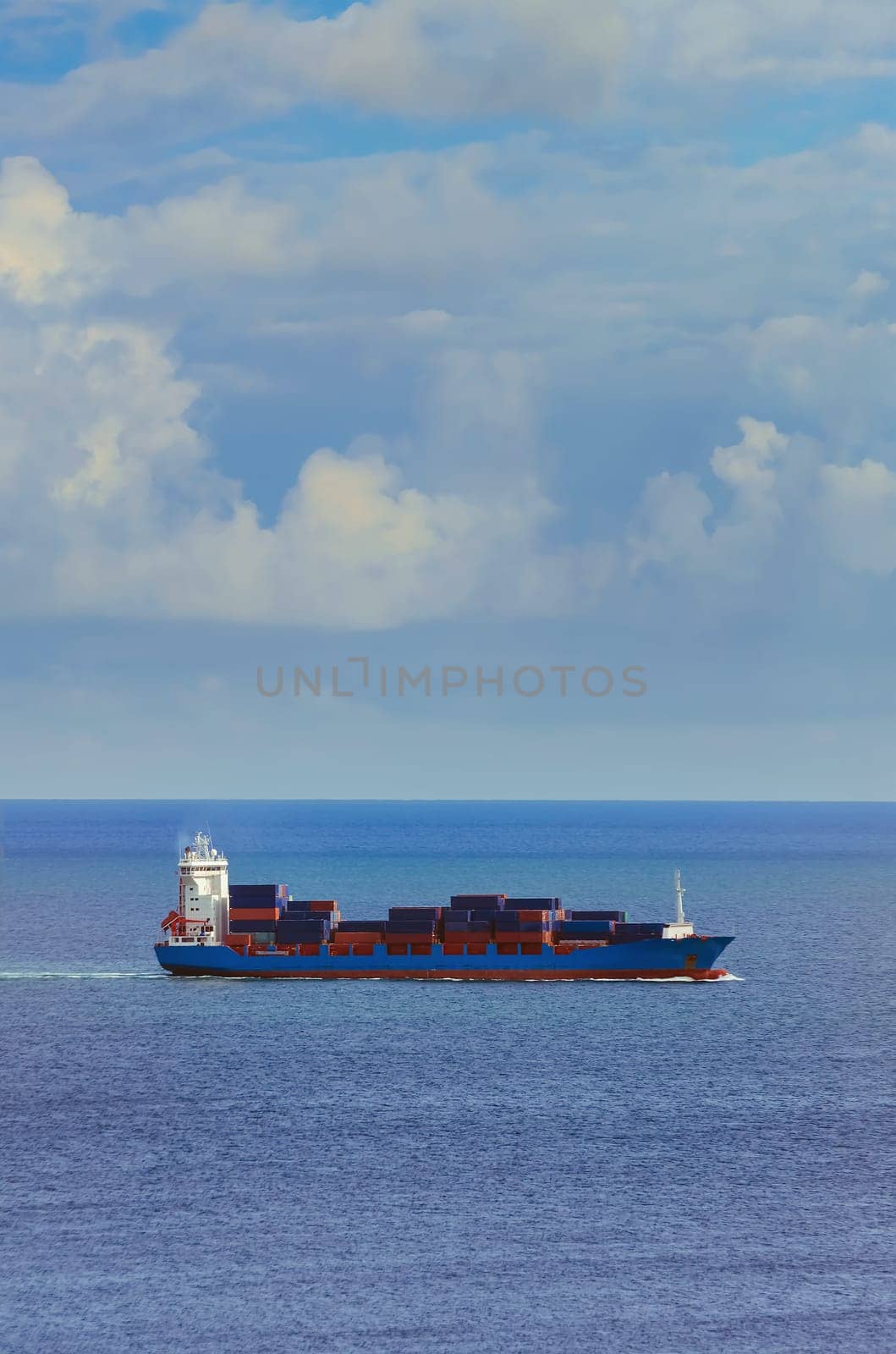 Container Ship in the Black Sea