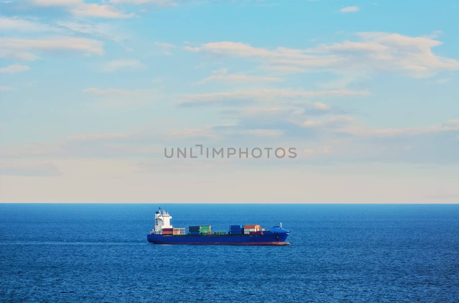 Container Ship in the Black Sea