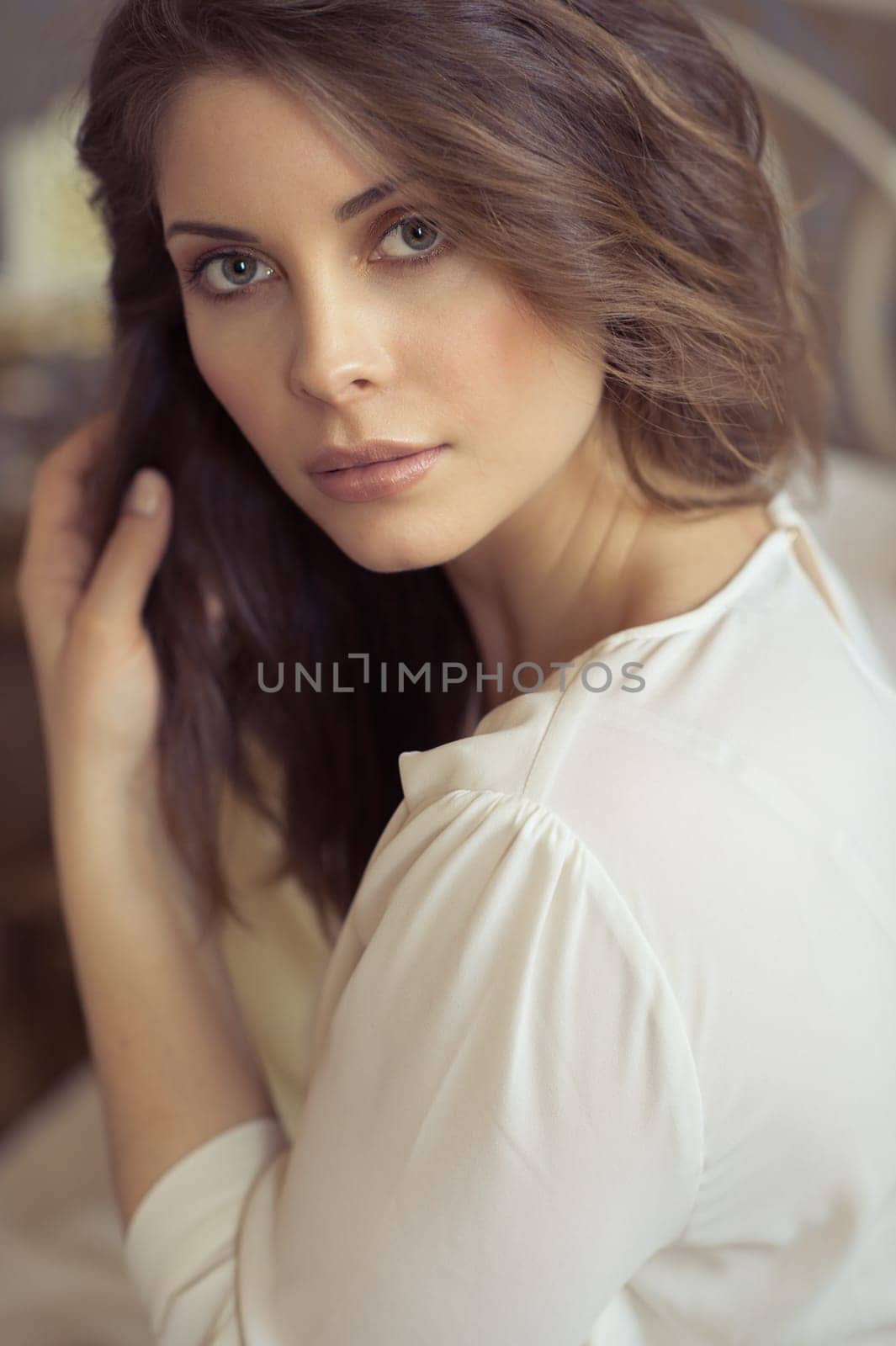 Portrait of an attractive,sensual woman