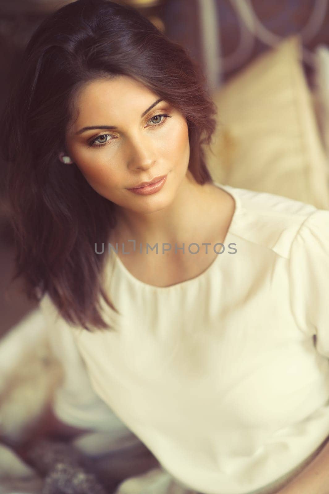 Portrait of an attractive,sensual woman