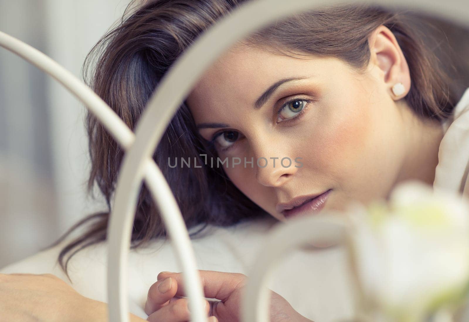 Portrair of an attractive woman