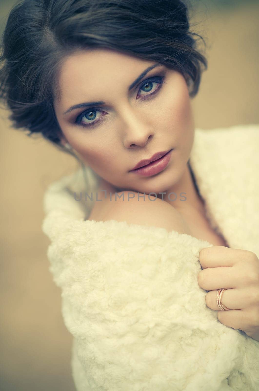 Portrait of an attractive,sensual woman