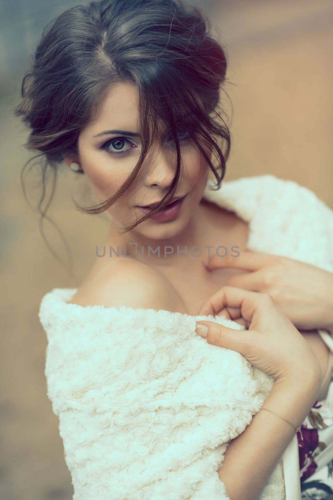 Portrait of an attractive,sensual woman