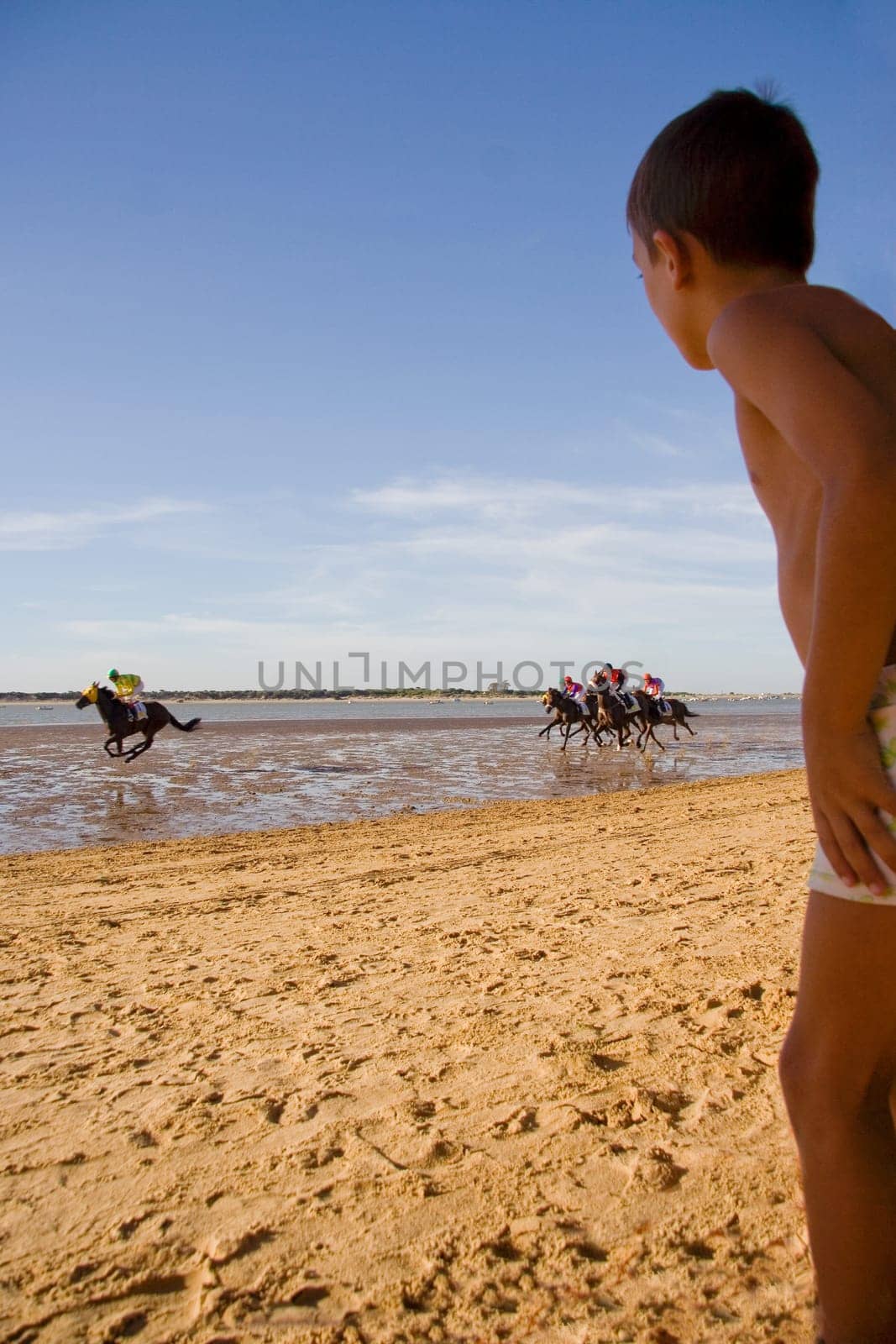 SANLUCAR DE BARRAMEDA, CADIZ, SPAIN - AUGUST 3