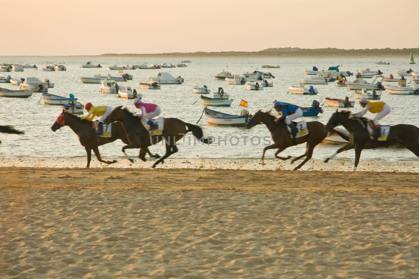 SANLUCAR DE BARRAMEDA, CADIZ, SPAIN - AUGUST 3