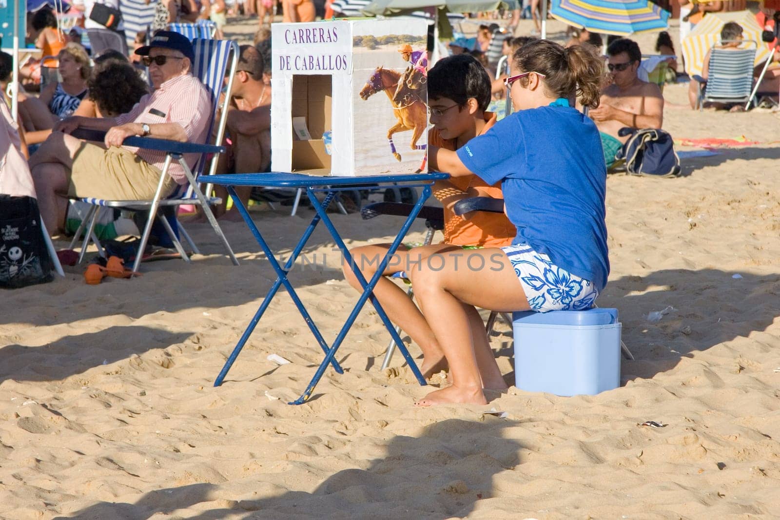 SANLUCAR DE BARRAMEDA, CADIZ, SPAIN - AUGUST 3