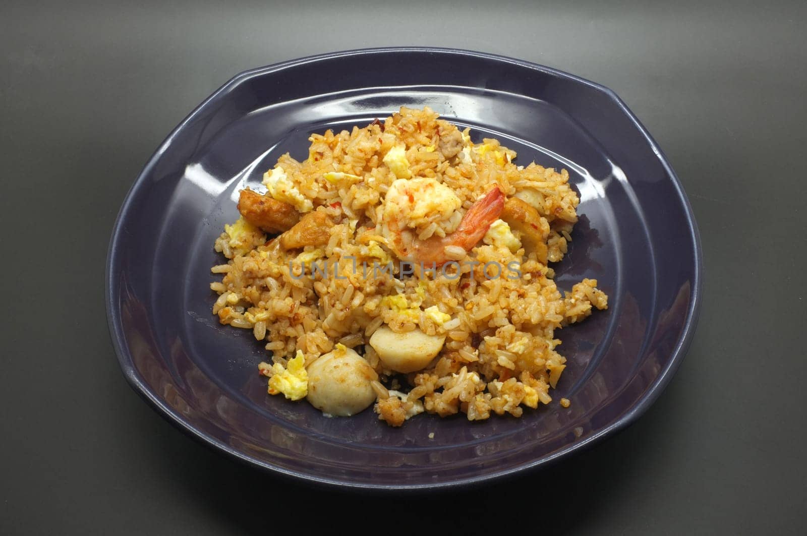 Stir fried rice with chilli paste