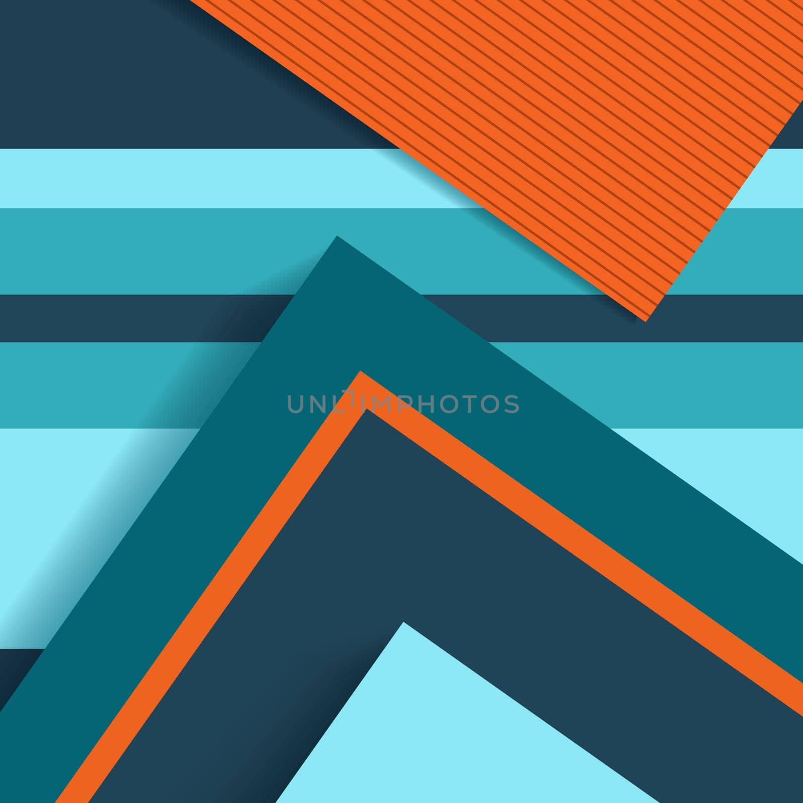 Material design abstract background, colorful clean template with geometry shapes. EPS10 vector.