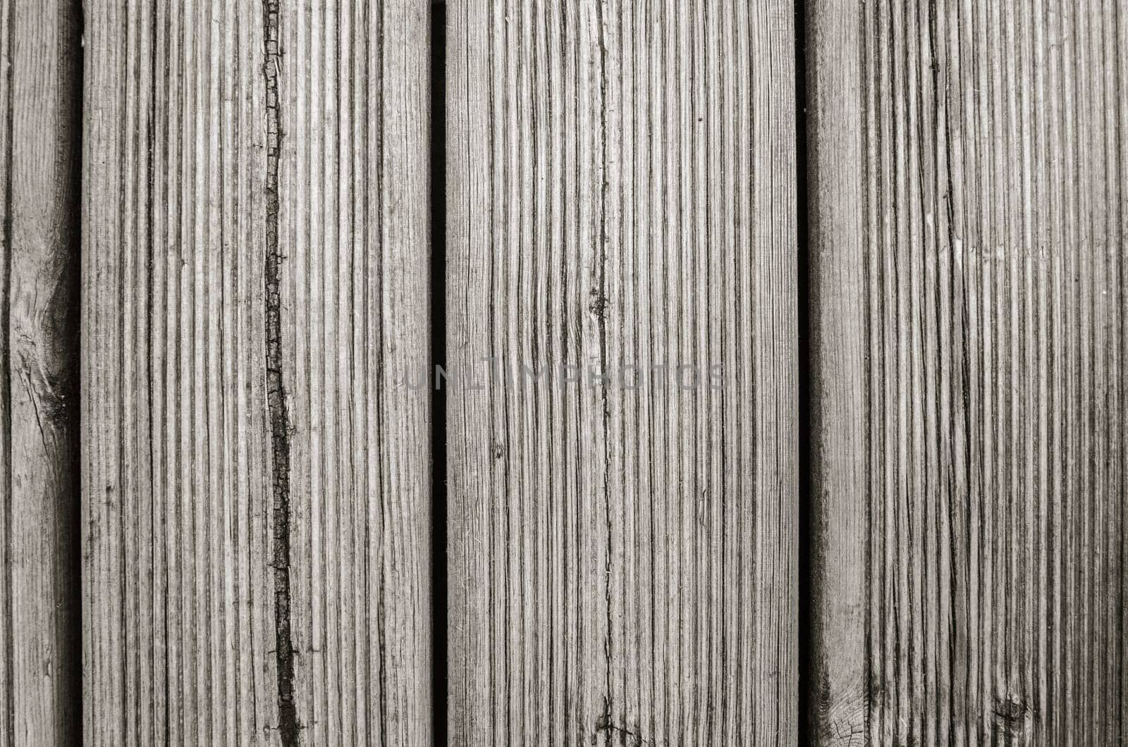 Old decking, close-up background