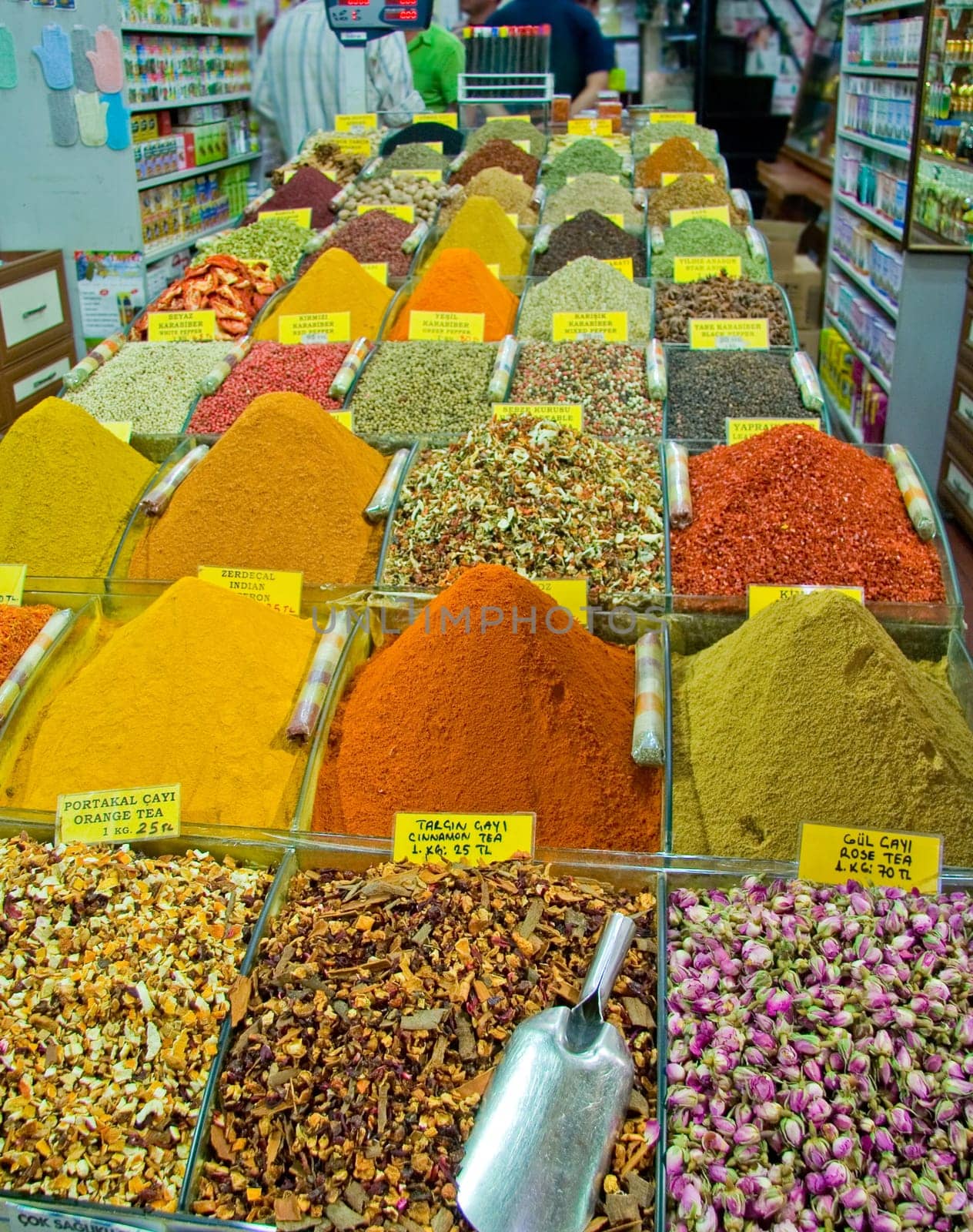 Spice shop belong to the great bazaar of spices