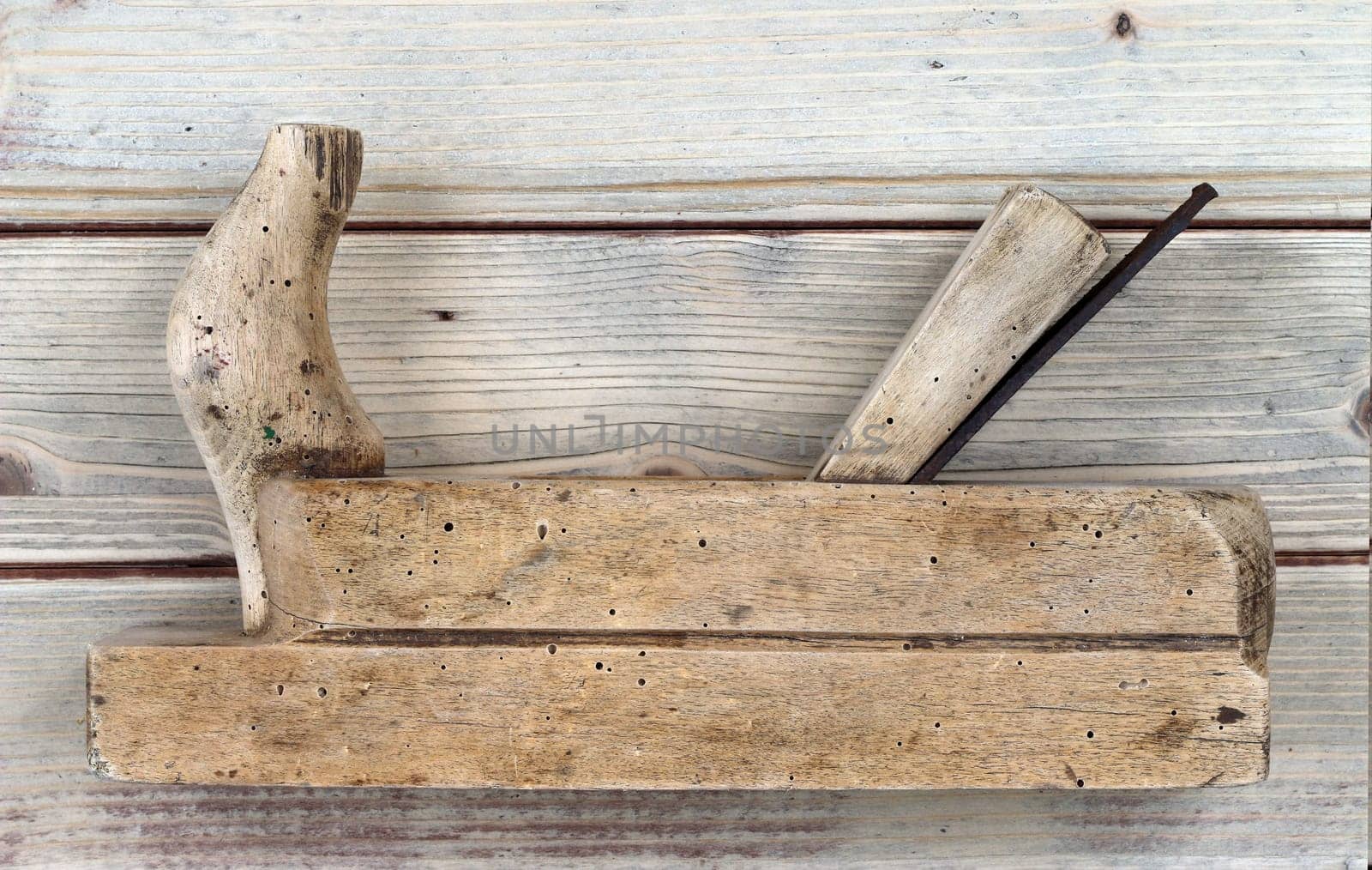 Detail of the hand tool - plane