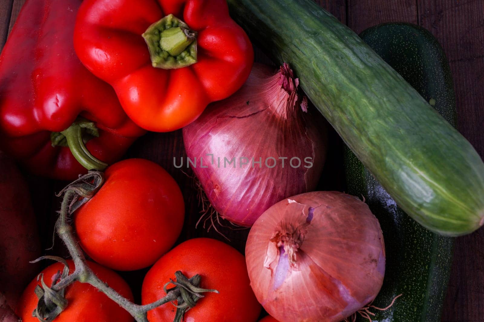 Fresh raw fall vegetable ready for cooking