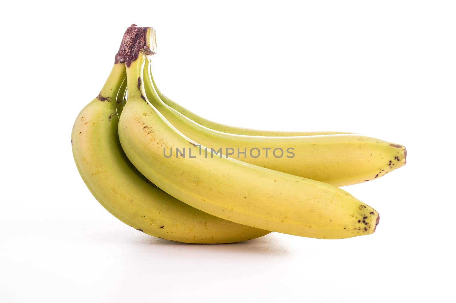Bunch of Ripe Banana isolated on white