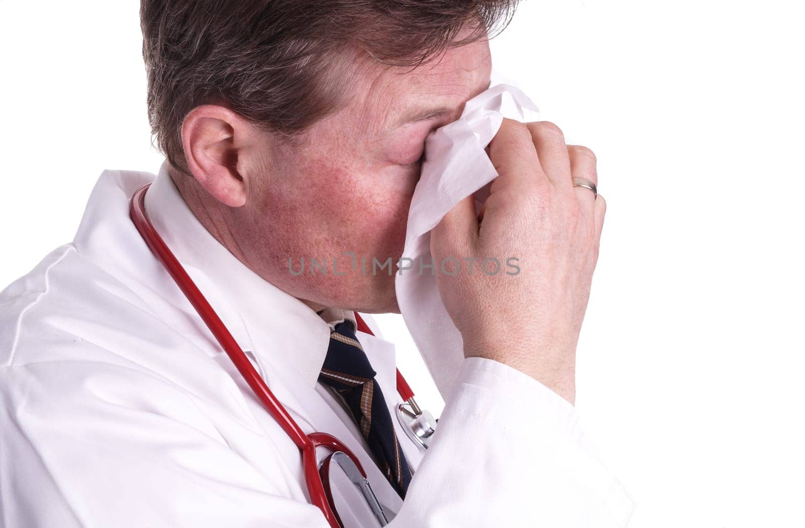 Also, a doctor can have a cold and need for treatment and care