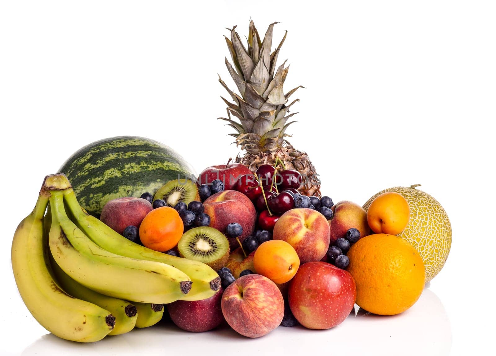 Fruit Collections. Pile of fresh organic fruit ready for a treat