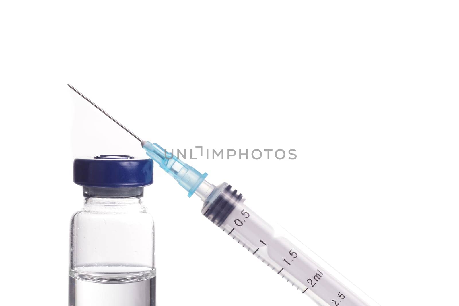 Medicine in vials and syringe , ready for vaccine injection , Cancer Treatment , Pain Treatment and can also be abused for an illegal use
