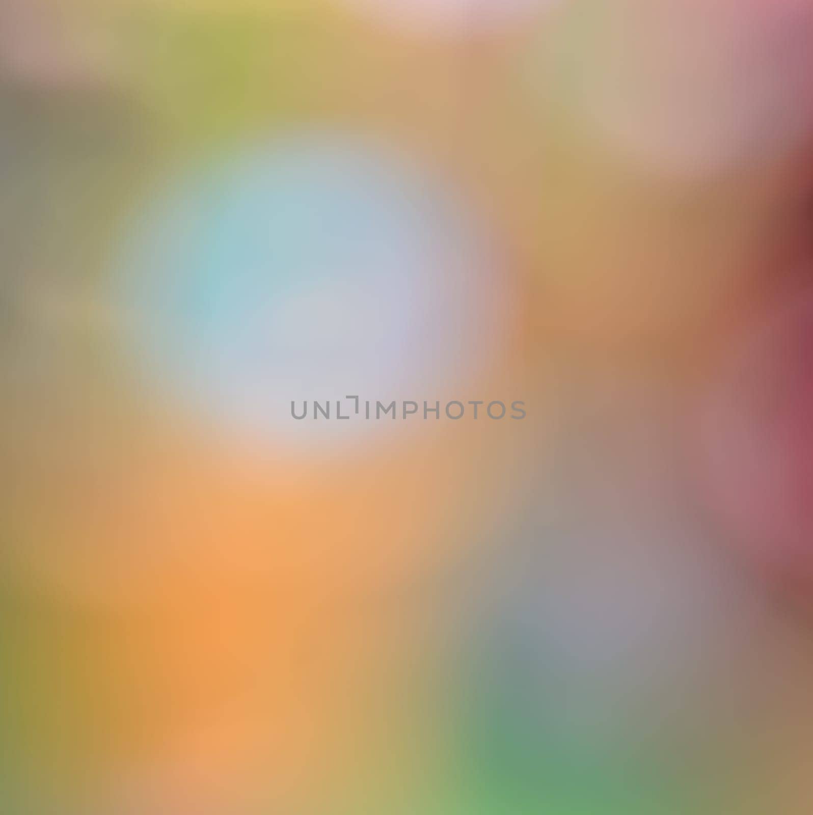 Colorful bokeh abstract background of de-focused lights