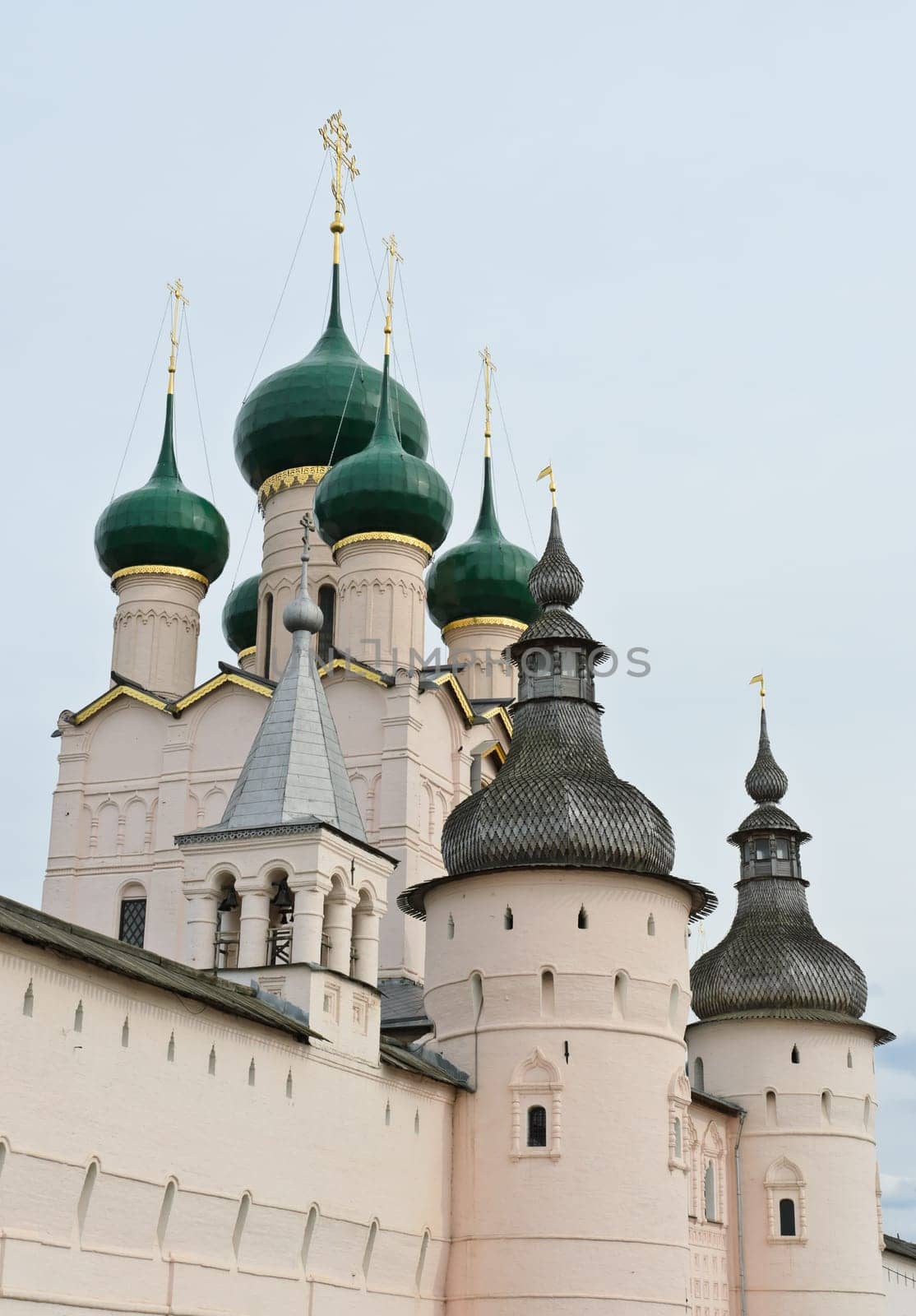 Rostov Kremlin in Rostov Velikiy, Russia.